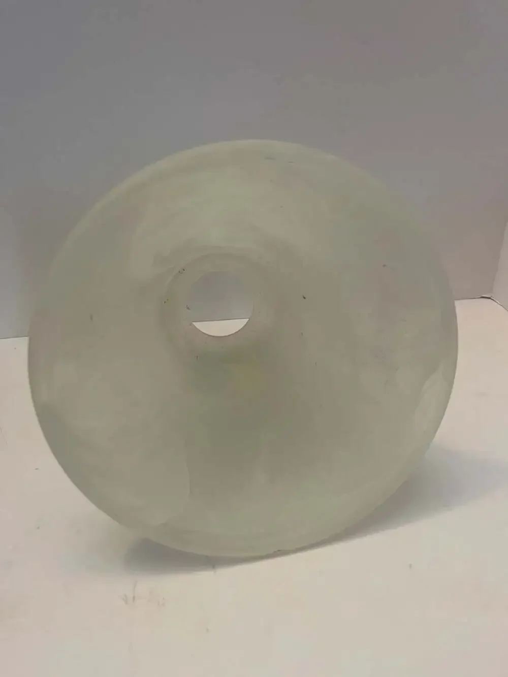 Set of 2 Frosted Bell-Shaped Ceiling Fan Replacement Glass Light Shades